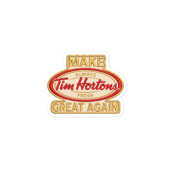 Make Tims Great Again Sticker