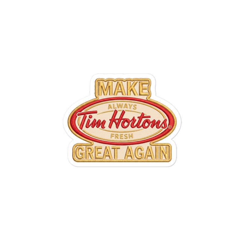 Make Tims Great Again Sticker